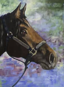 Oil painting by Ellen Lorne — Beauty